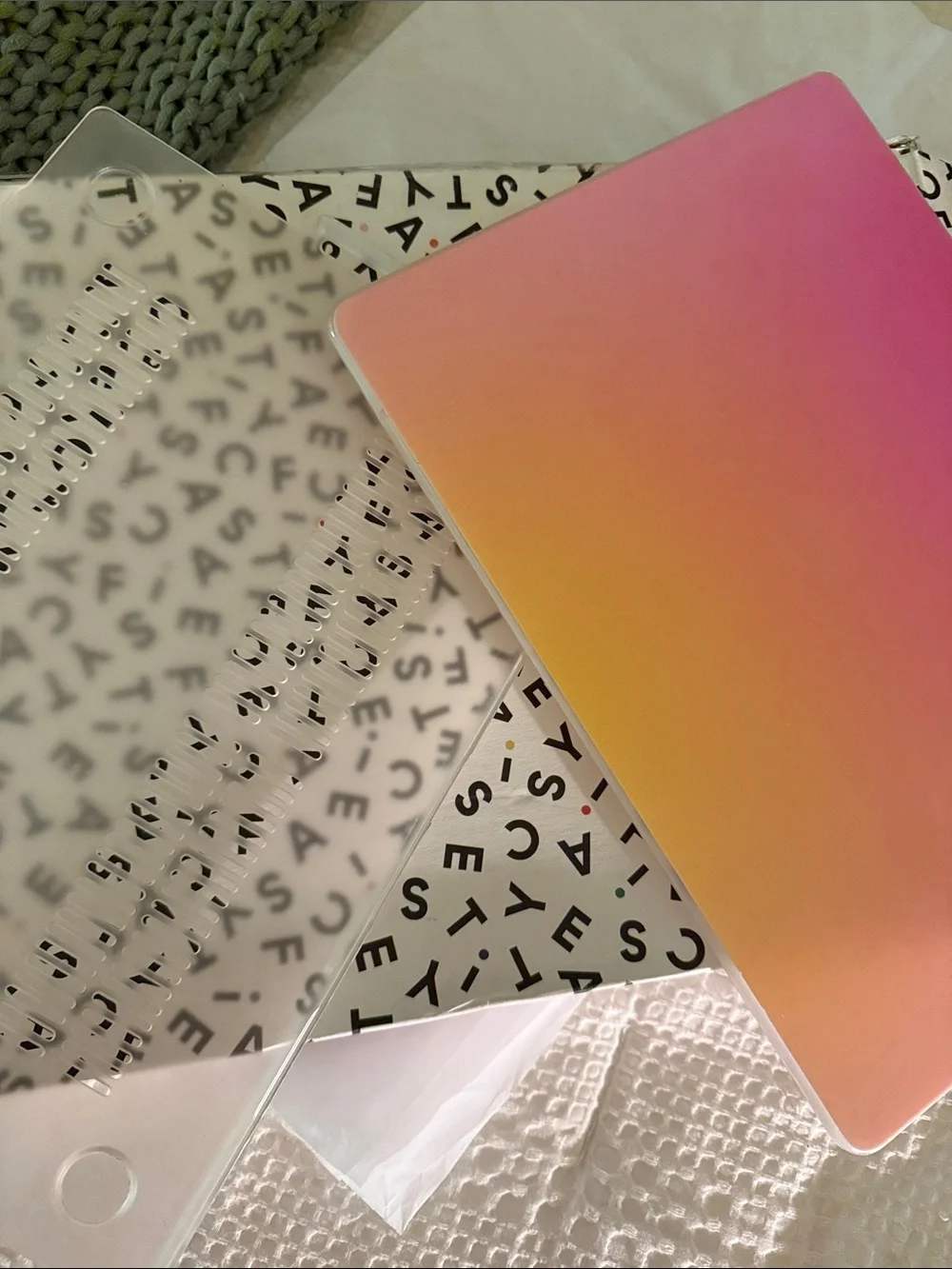 Casetify Bounce Macbook Pro 14”Gradient Pink to Yellow Laptop/Tablet Cover